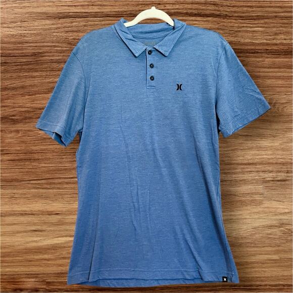 Men’s Hurley Polo Size Medium Short Sleeve - Picture 1 of 5